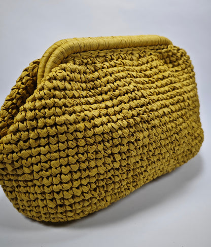 Raffia Clutch (Clearance)